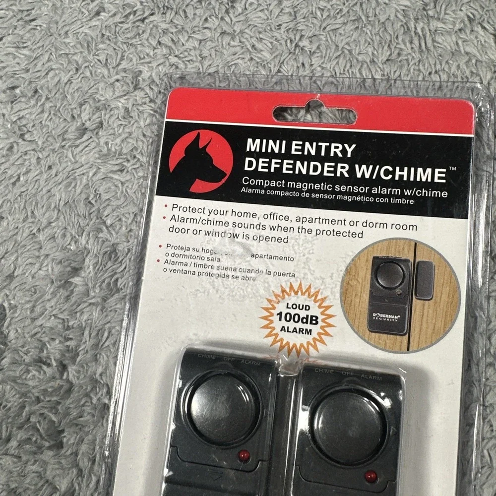 Doberman Security Mini Entry Defender W/Chime Model SE-0129 New Factory Sealed